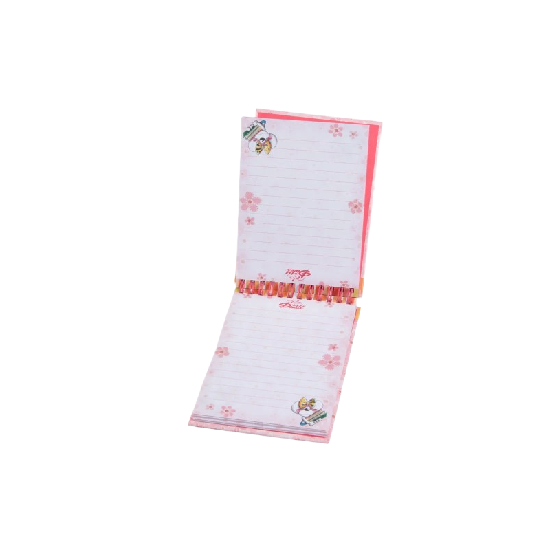 Carnet sprial A6 Diddl | Rose