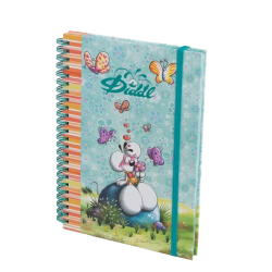 Carnet A5 spiral Diddl | Vert - Diddl