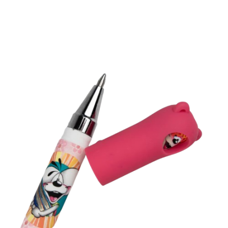 Stylo Twist Effaçable Diddl | Rose - Diddl