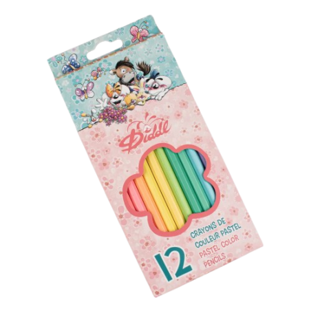Crayons de couleur Diddl | Pastel - Diddl