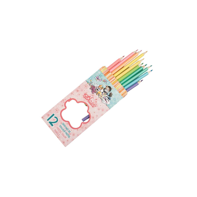 Crayons de couleur Diddl | Pastel