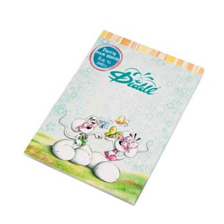 Bloc parfumé A5 | Diddl Turquoise - Diddl