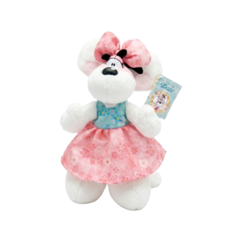 Peluche Diddl 20 cm | Robe Summer - Diddl