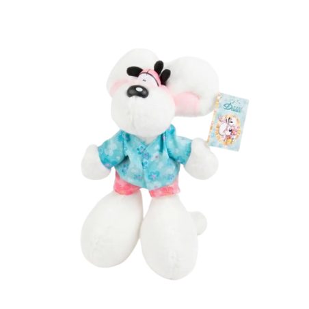 Peluche Diddl 20 cm | Tenue Summer - Diddl
