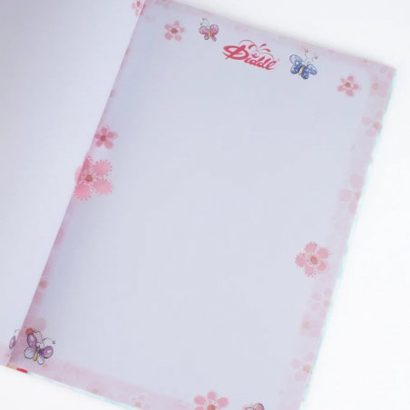 Carnet A4 rigide motif fleur Diddl - Diddl