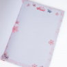 Carnet A4 rigide motif fleur Diddl