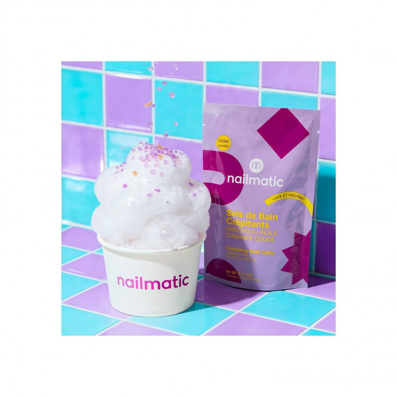 Sels de bain crépitants | Violet