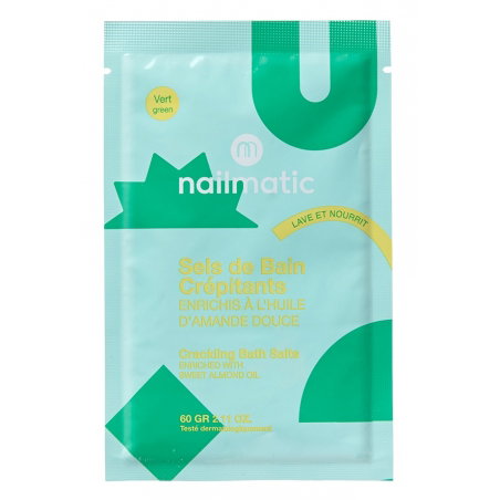 Sels de bain crépitants | Vert - Nailmatic