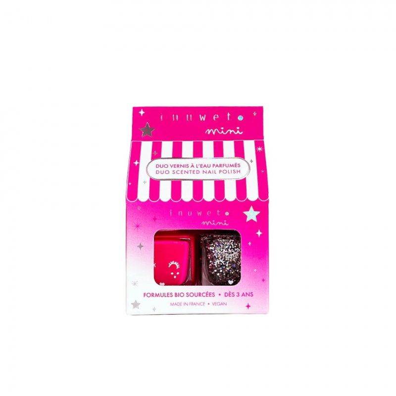 Coffret duo vernis  | Bubble Gum et Vanille