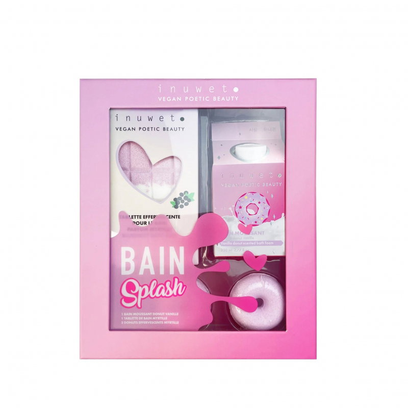 Coffret splash bain | Donuts vanille