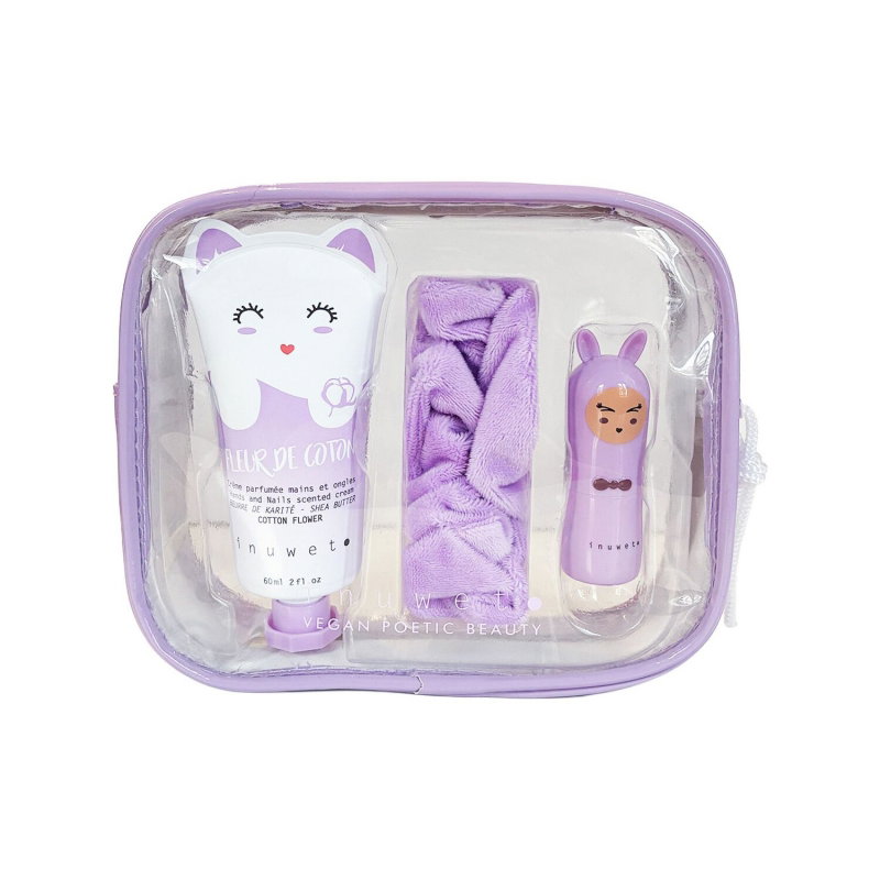 Trousse Lily Wallet | Guimauve et Fleur de coton