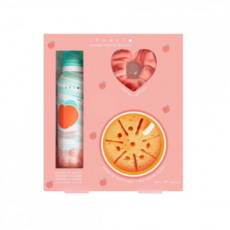 Coffret de bain | Bubble Peach - Inuwet
