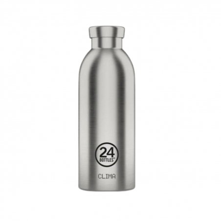 Gourde isotherme 500 ml | Steel Burshed - 24bottles