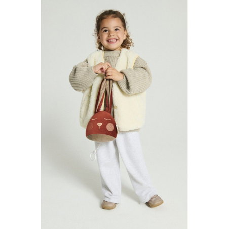 Veste enfant sans manches Hoktown | Ecru - American Vintage