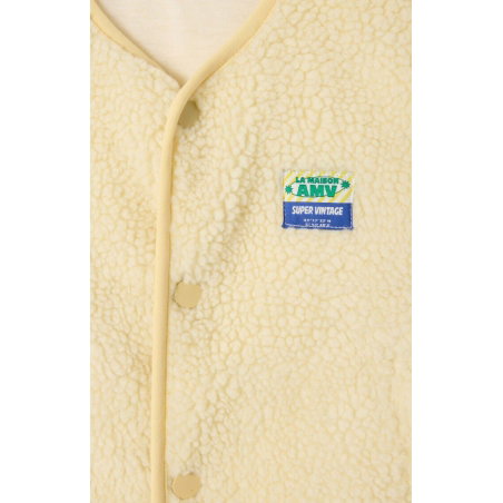 Veste enfant sans manches Hoktown | Ecru - American Vintage