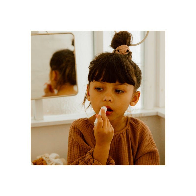 Chouchou | Coeurs Ecru