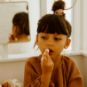 Chouchou | Coeurs Ecru