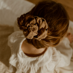 Chouchou | Cœurs Beige
