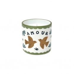 Bougie chichou Muse Amour | Ambre - Opjet