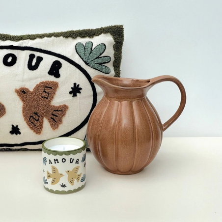 Bougie chichou Muse Amour | Ambre - Opjet