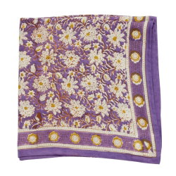 Petit Foulard Indien | Dupatta Cassis