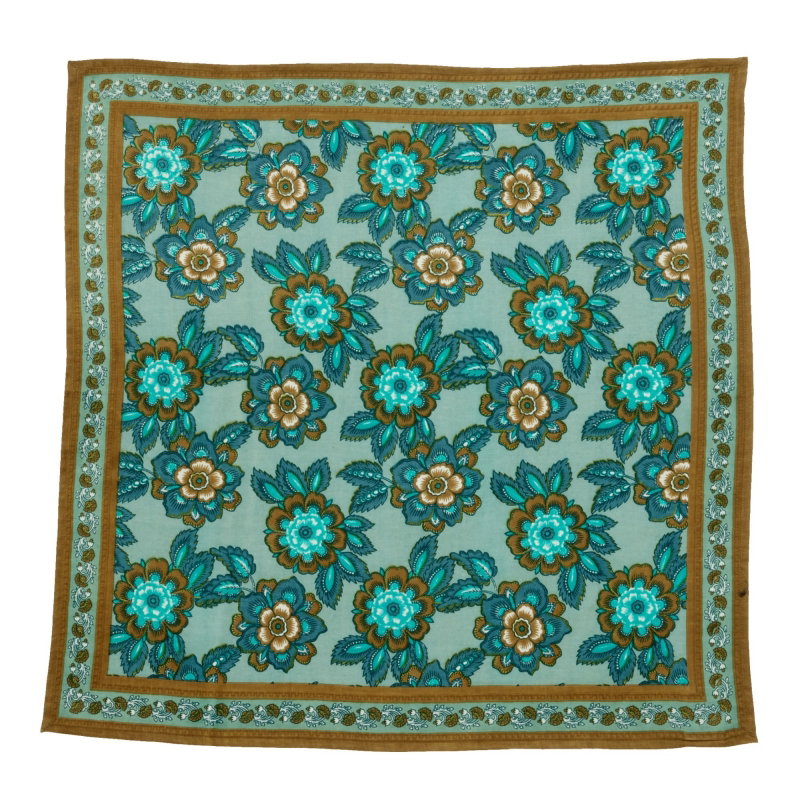 Petit Foulard Indien | Jakarta Vert