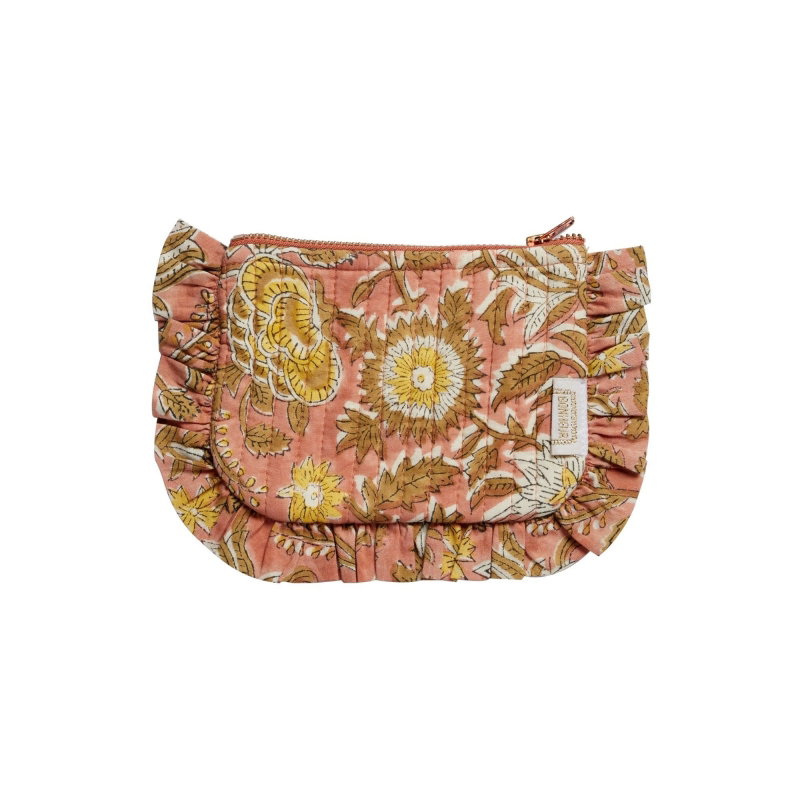 Petite Pochette à volants | Nerhu Pink