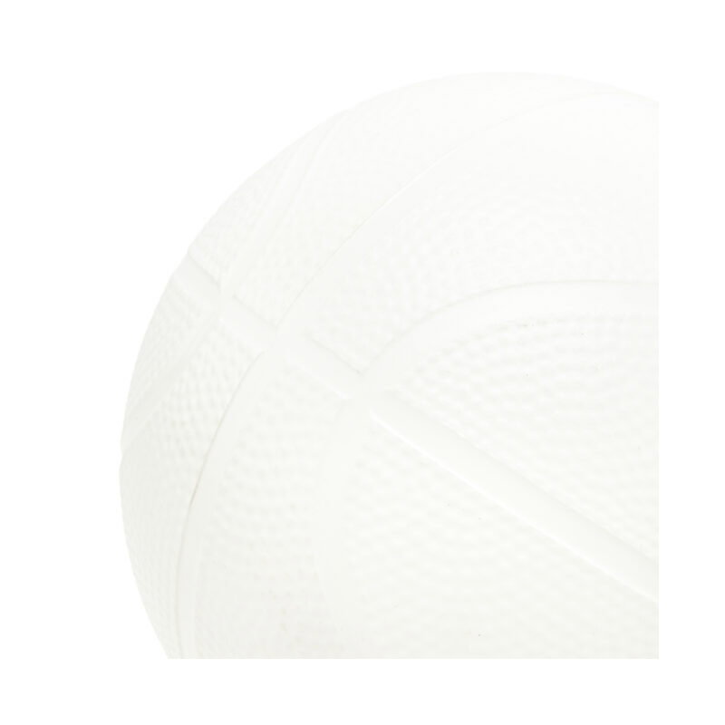 Ballon basketball 18 cm | Blanc