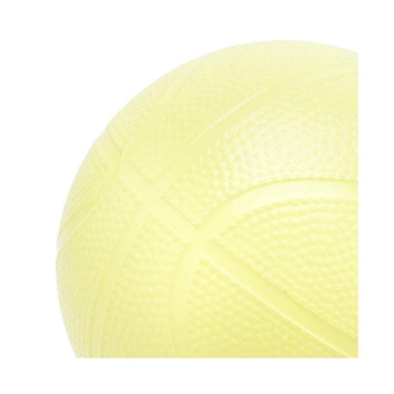 Ballon basketball 18 cm | Jaune