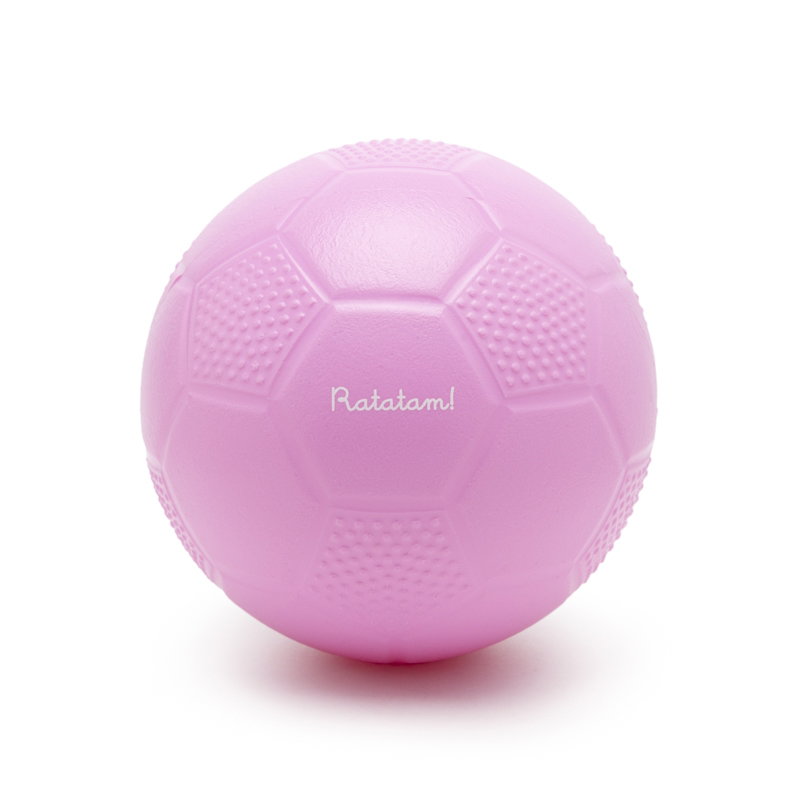 Ballon football 18 cm | Rose