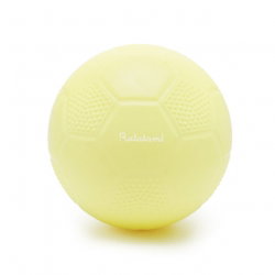 Ballon football 18 cm | Jaune