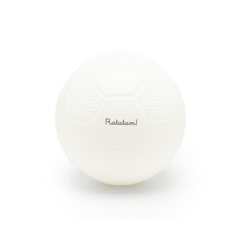 Ballon football 18 cm | Blanc