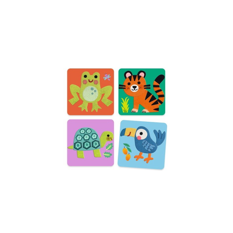 Tableaux de feutrines | Animaux tout doux