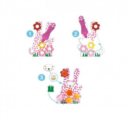 Points et Pompons | Dans l'herbe - Djeco