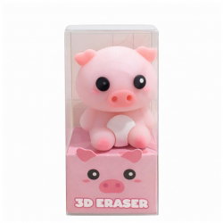 Gomme animaux | Cochon - Sélection déco