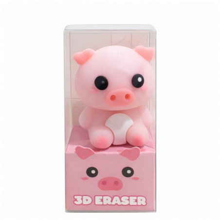 Gomme animaux | Cochon - Sélection déco