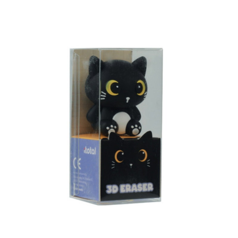 Gomme animaux | Chat noir