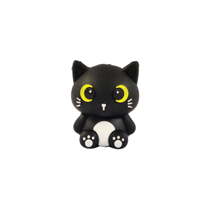 Gomme animaux | Chat noir