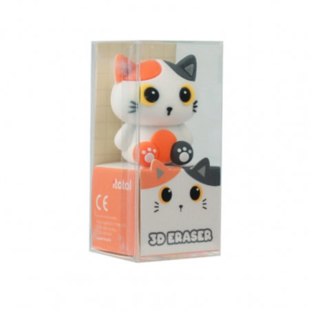 Gomme animaux | Chat roux - Sélection déco