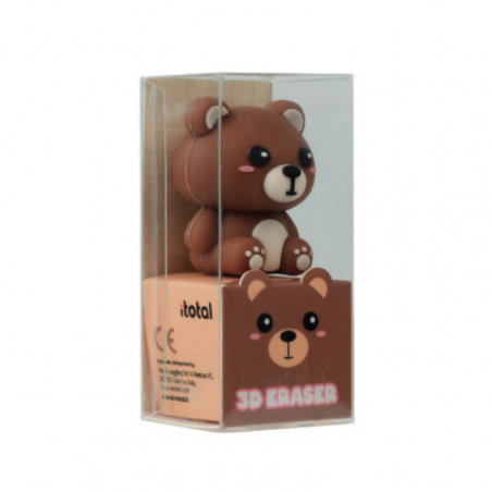 Gomme animaux | Ourson - Sélection déco
