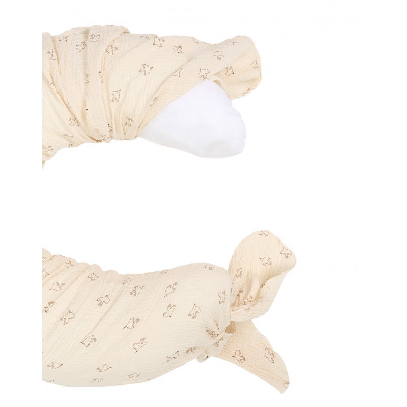Coussin de maternité Wabi-Sabi | Brown Hoshi-Birds