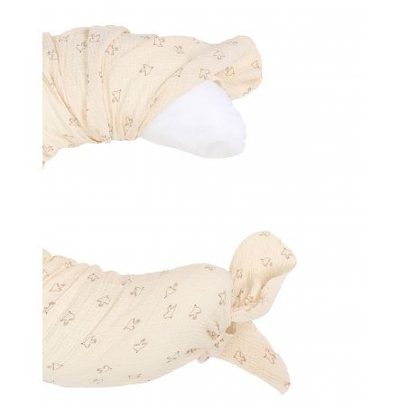 Coussin de maternité Wabi-Sabi | Brown Hoshi-Birds - Nobodinoz