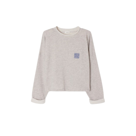Sweat femme Zofbay | Gris - American Vintage Femme