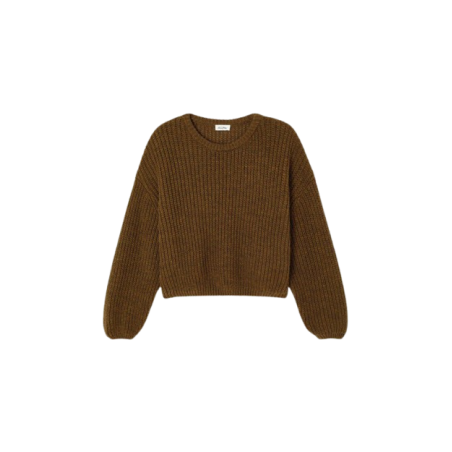 Pull femme Cyrow | Moka - American Vintage Femme