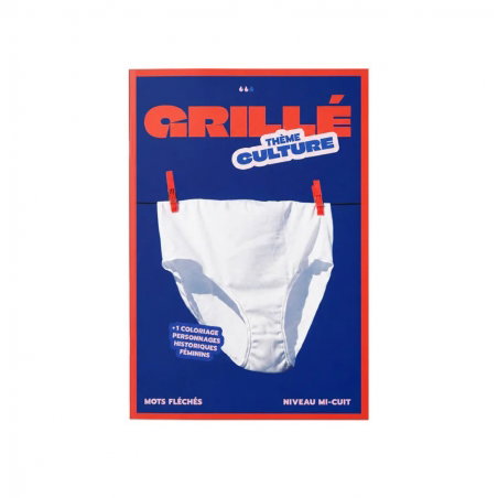 Mots fléchés | Niveau mi-cuit - Thème culture - Grillé