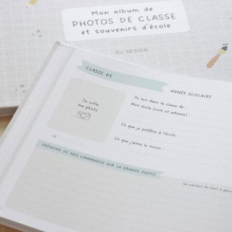 Mon album de photos de classe et souvenirs d'école - Zü