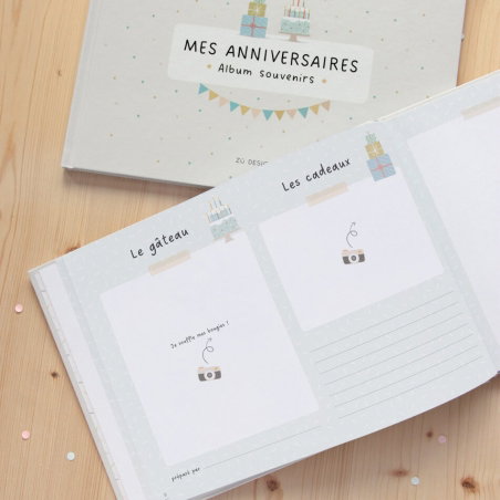 Mes anniversaires Album souvenirs - Zü