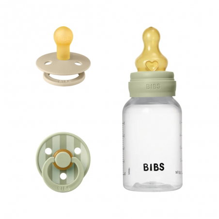 Coffret Baby Sprinkle | Sage - Bibs