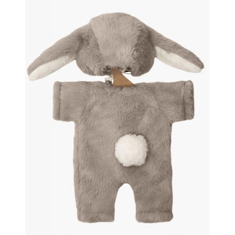 Ensemble bunny en fausse fourrure beige