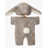 Ensemble bunny en fausse fourrure beige